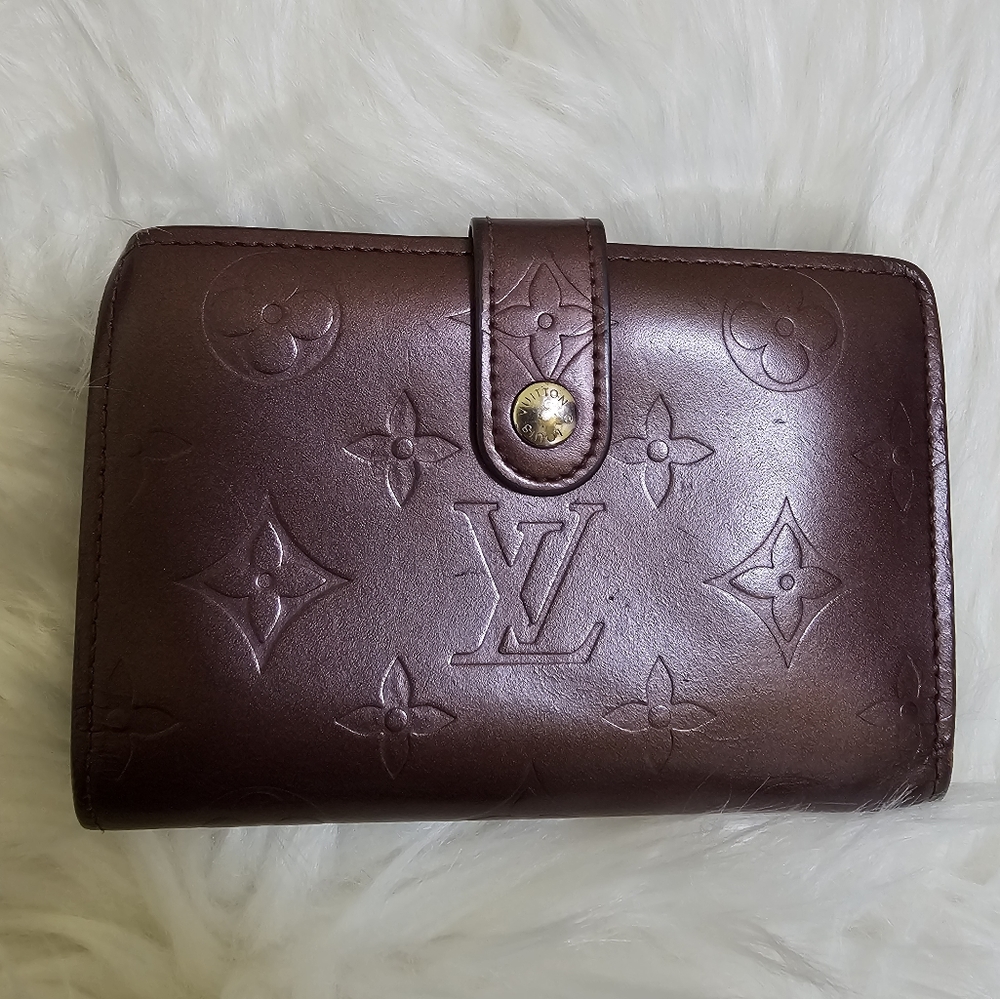 LOUIS VUITTON Monogram Matte Porte Monnaie Biennois M10023 Wallet - Picture 3 of 17